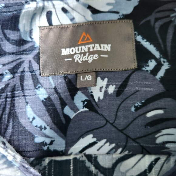 Hawaiian Tropical Shirt Men's Large Short Sleeve Button Up Shirt - Picture 4 of 10